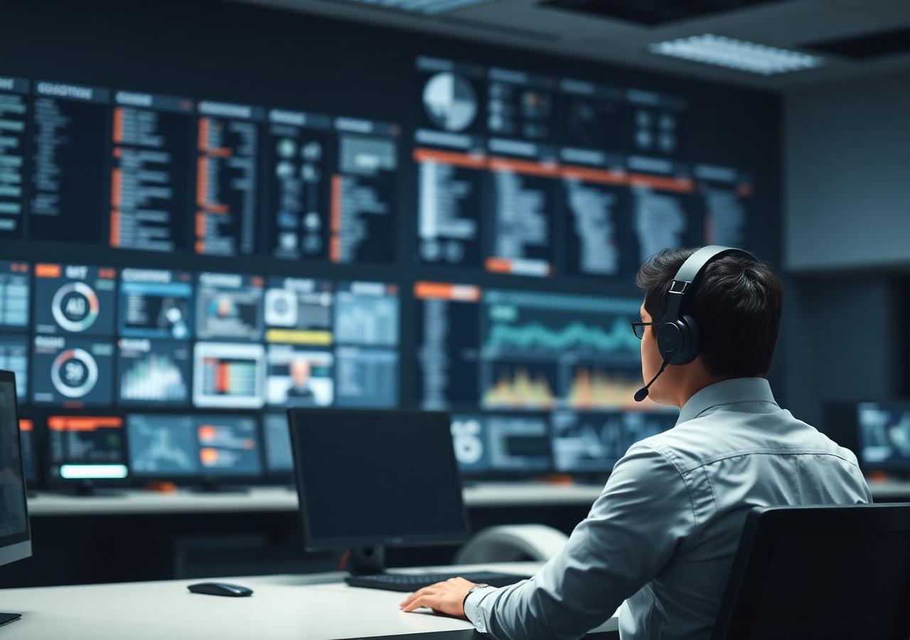 Utilities network operations center